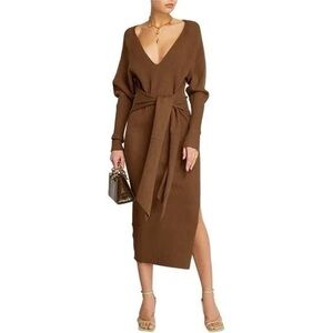 Good American Midi Sweater Dress